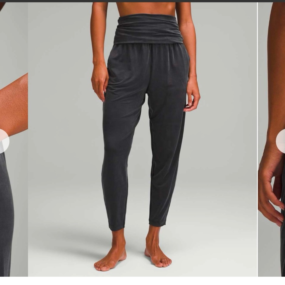 Lululemon Cupro Relaxed Foldover Yoga Pant